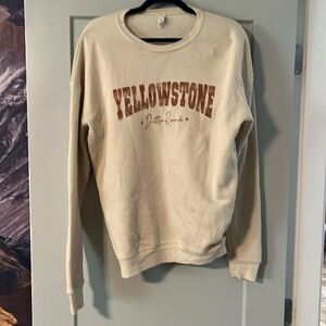 Yellowstone Dutton ranch soft crewneck - unisex M